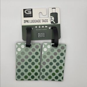 GForce Luggage Tags Set of 2